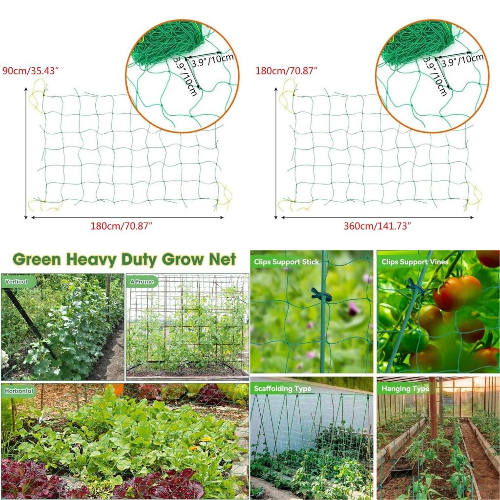 Agriculture Farming Net - Mesh 9 Strands Agricultural Vine Plant
