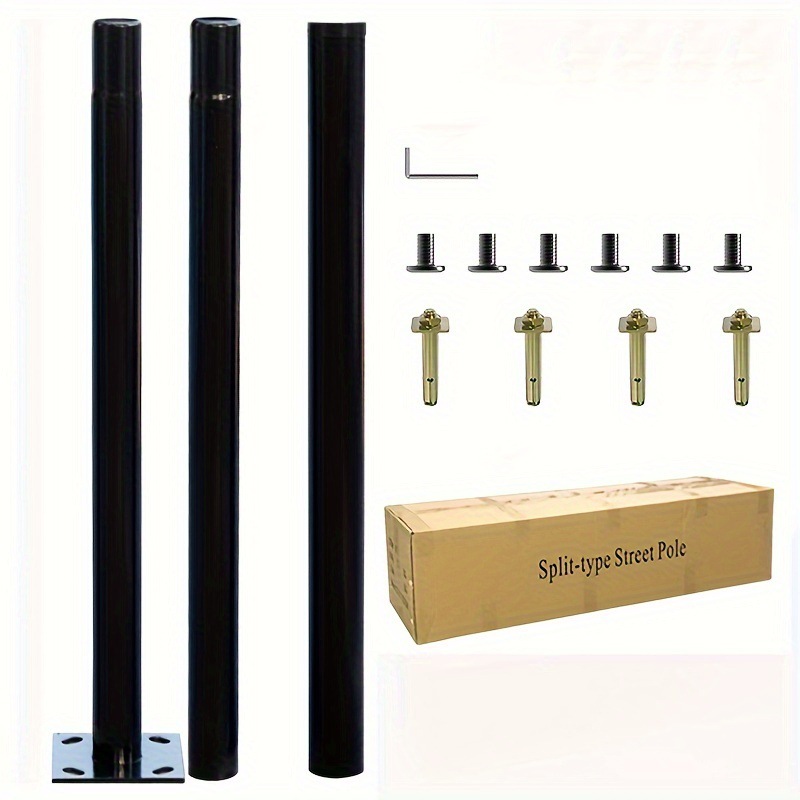 Farming And Agriculture - 3m Solar Outdoor Split Lamp Pole