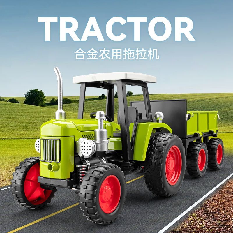 Alloy Farm Tractor Toy with Tr - огляд і ціна Agriculture Farming For Kids