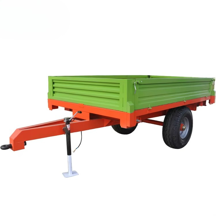 4 Ton Tractor Farm Dump Traile - огляд і ціна Agriculture Farming Tractor