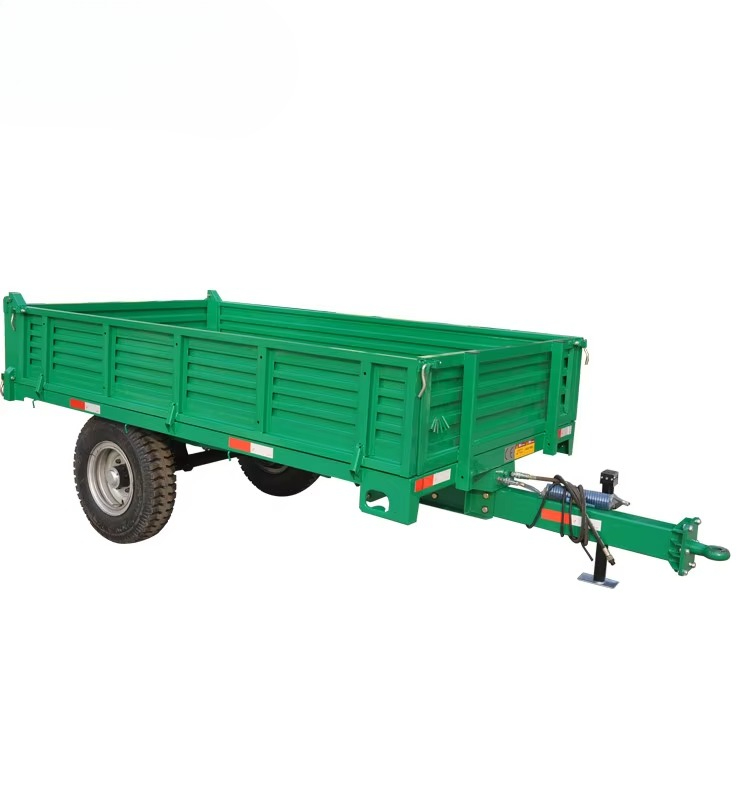 4 Ton Tractor Farm Dump Traile - огляд і ціна Agriculture Farming Tractor