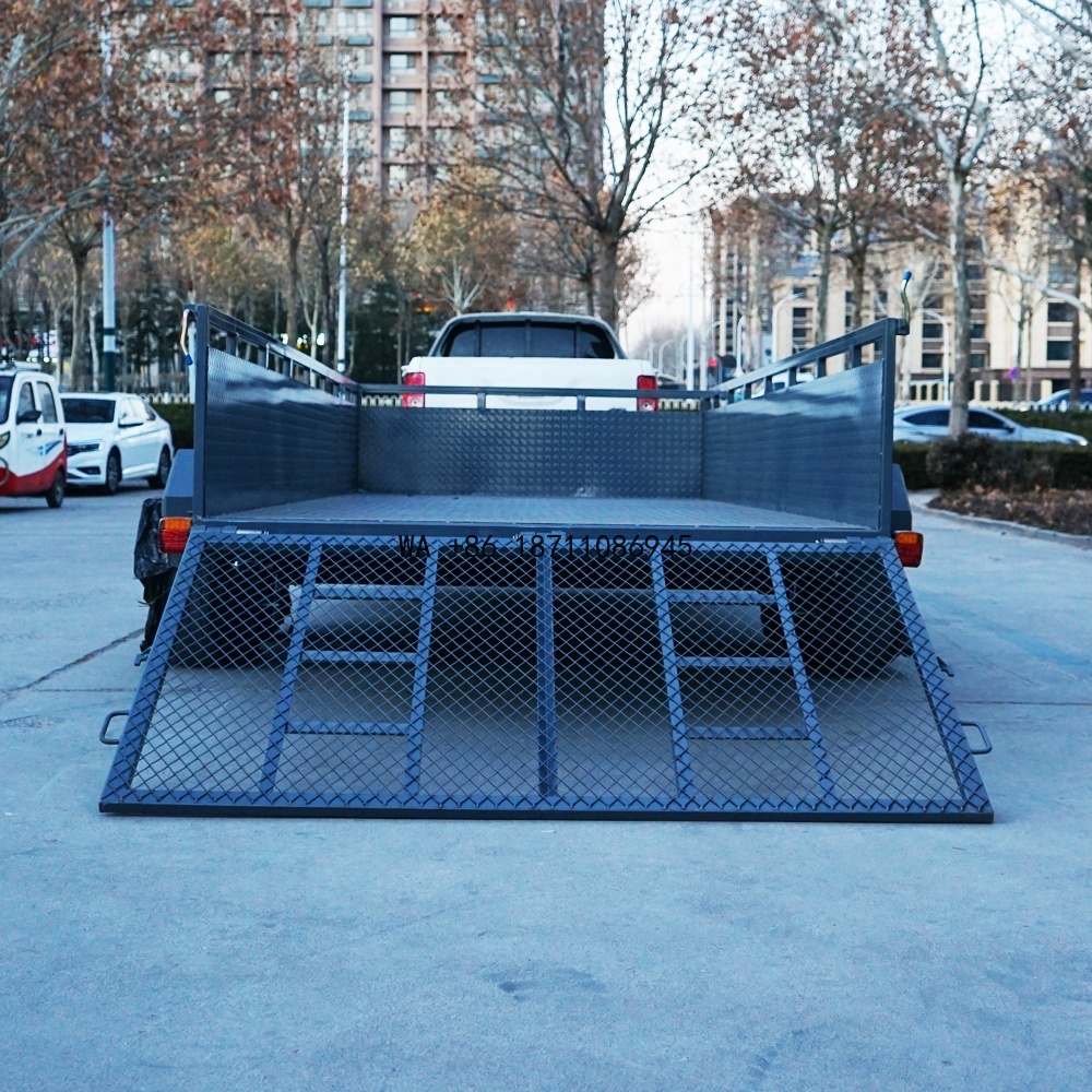 Trailer with Ramp for Tractor  - огляд і ціна Agriculture Farming Tractor