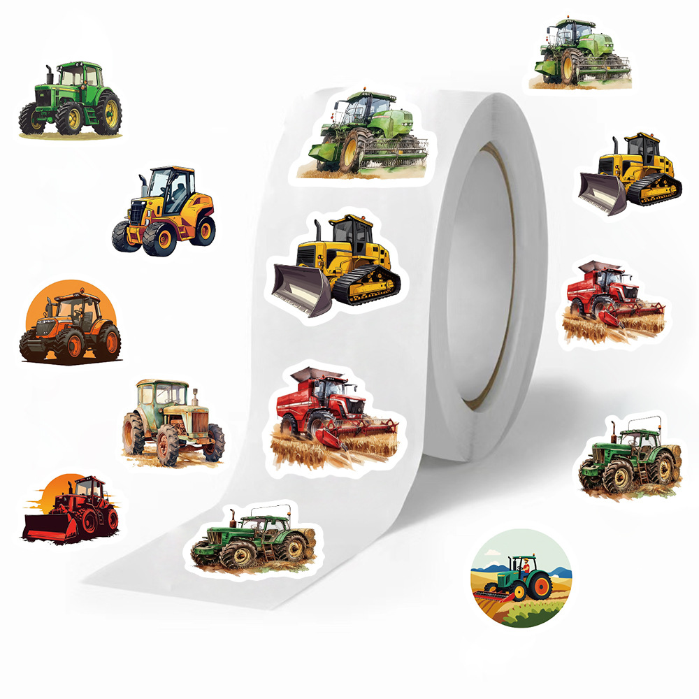 500Pcs Farm Tractor Stickers R - огляд і ціна Agriculture Farming For Kids