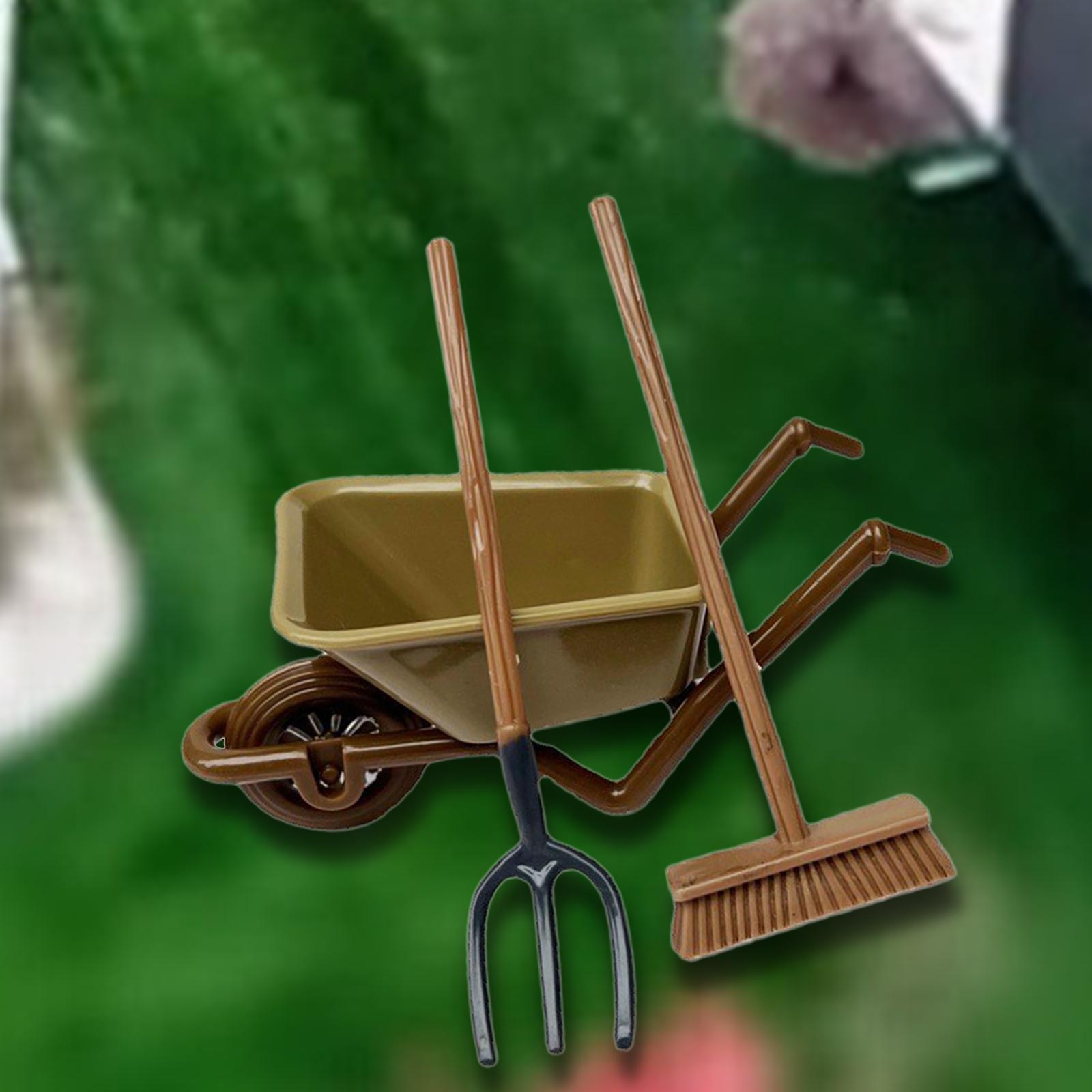 3x 1:12 Dollhouse Farm Tools A - огляд і ціна Agriculture Farming Vehicles