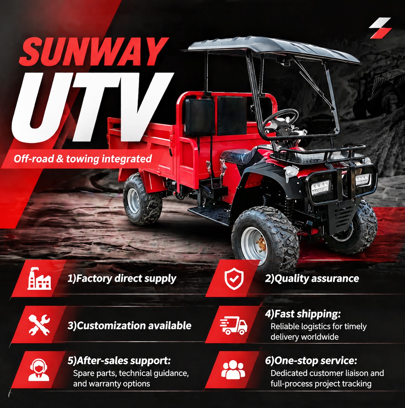 Power ATV - 2026 400CC Easy Co - огляд і ціна Agriculture Farming Vehicles