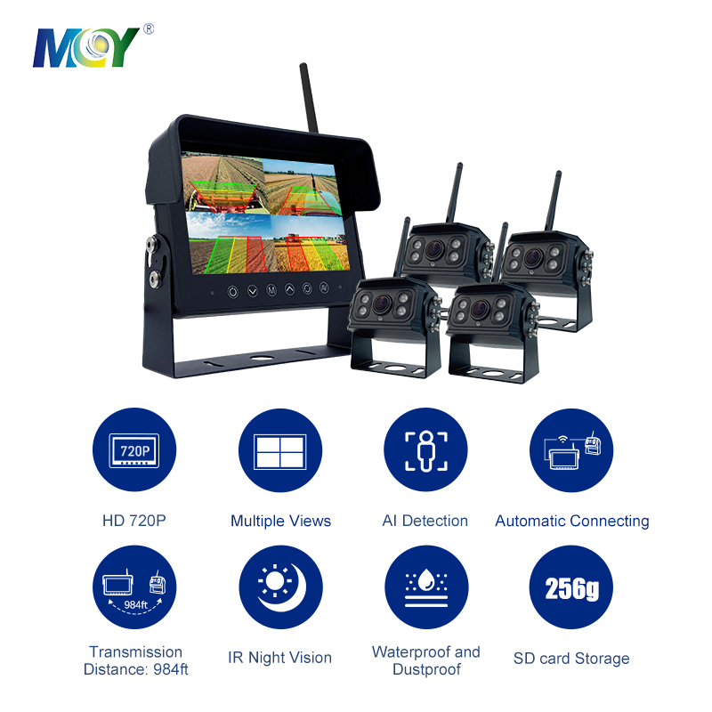 MCY 7inch Quad Split Wireless  - огляд і ціна Agriculture Farming Vehicles