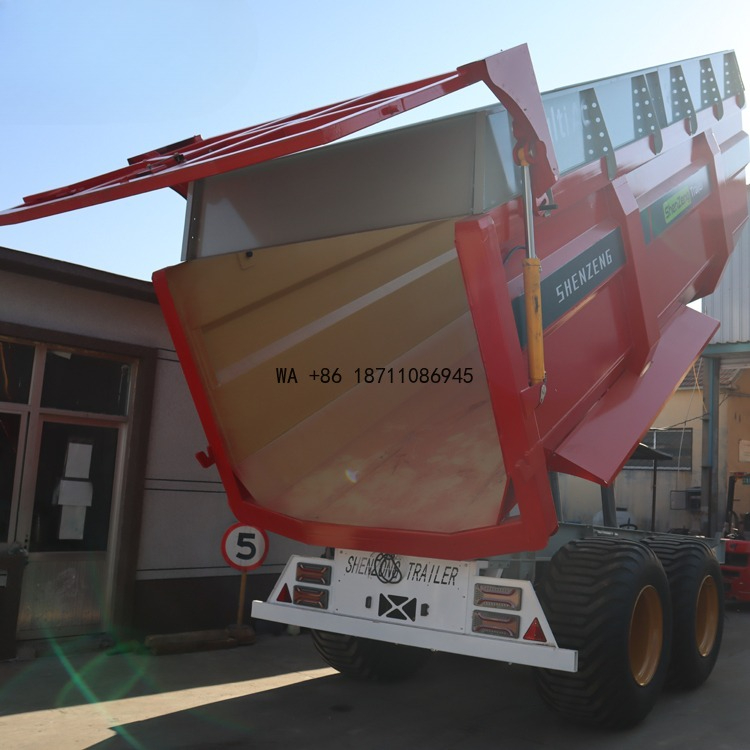 20 Ton Farm Dump Trailer Hydra - огляд і ціна Agriculture Farming Tractor
