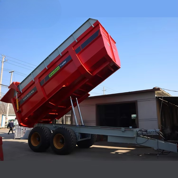 20 Ton Farm Dump Trailer Hydra - огляд і ціна Agriculture Farming Tractor