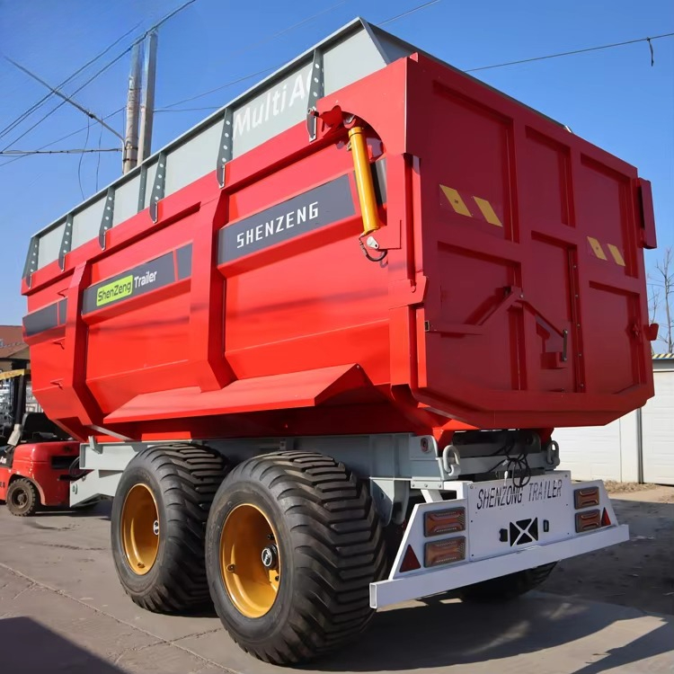 20 Ton Farm Dump Trailer Hydra - огляд і ціна Agriculture Farming Tractor