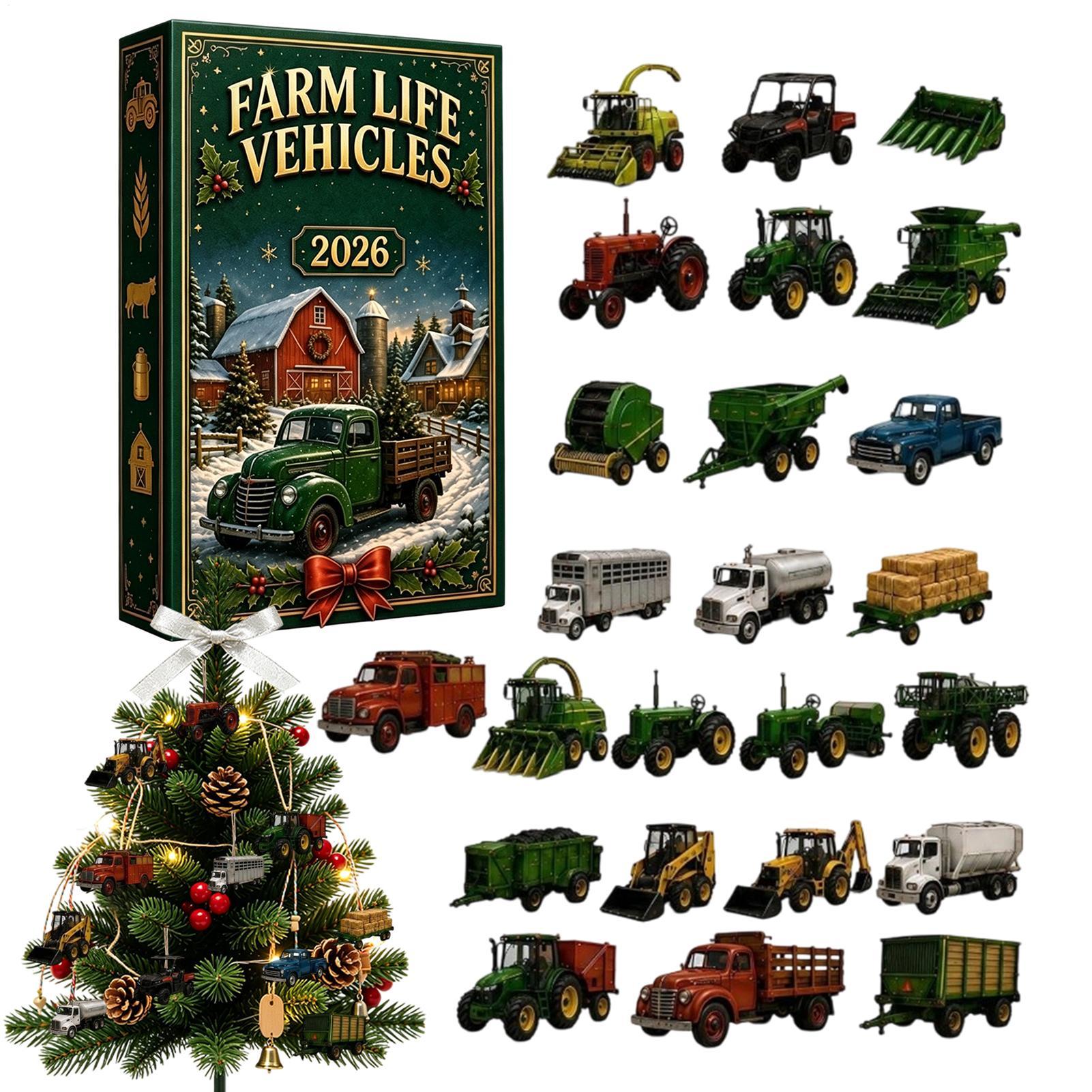 Christmas  Farm Life Vehicles  - огляд і ціна Agriculture Farming Vehicles