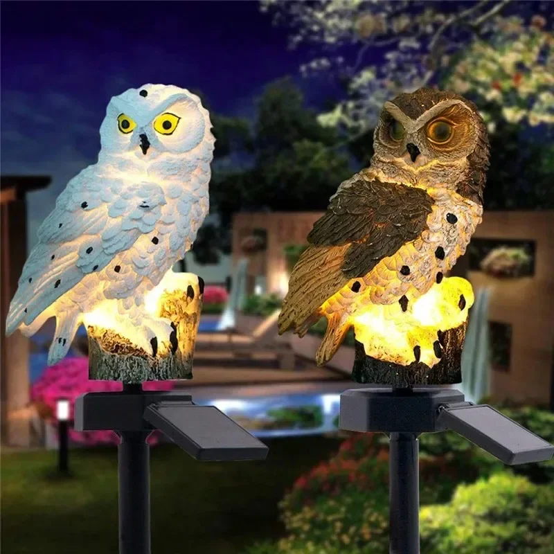 Solar Owl Statue Garden Light  - огляд і ціна Farming And Agriculture