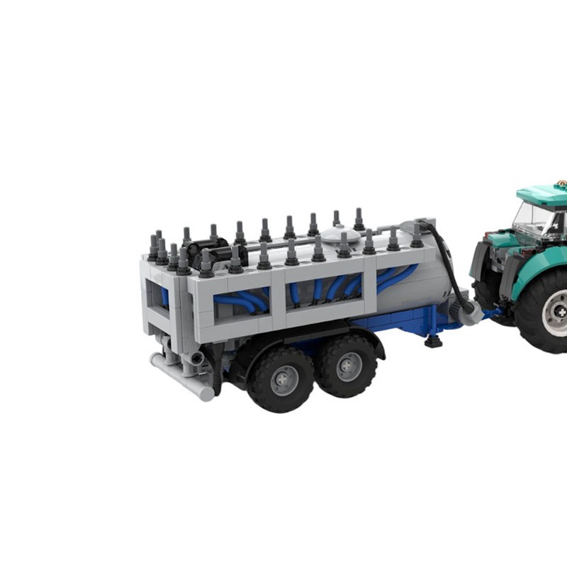 City Tractor MOC Building Bloc - огляд і ціна Agriculture Farming Vehicles