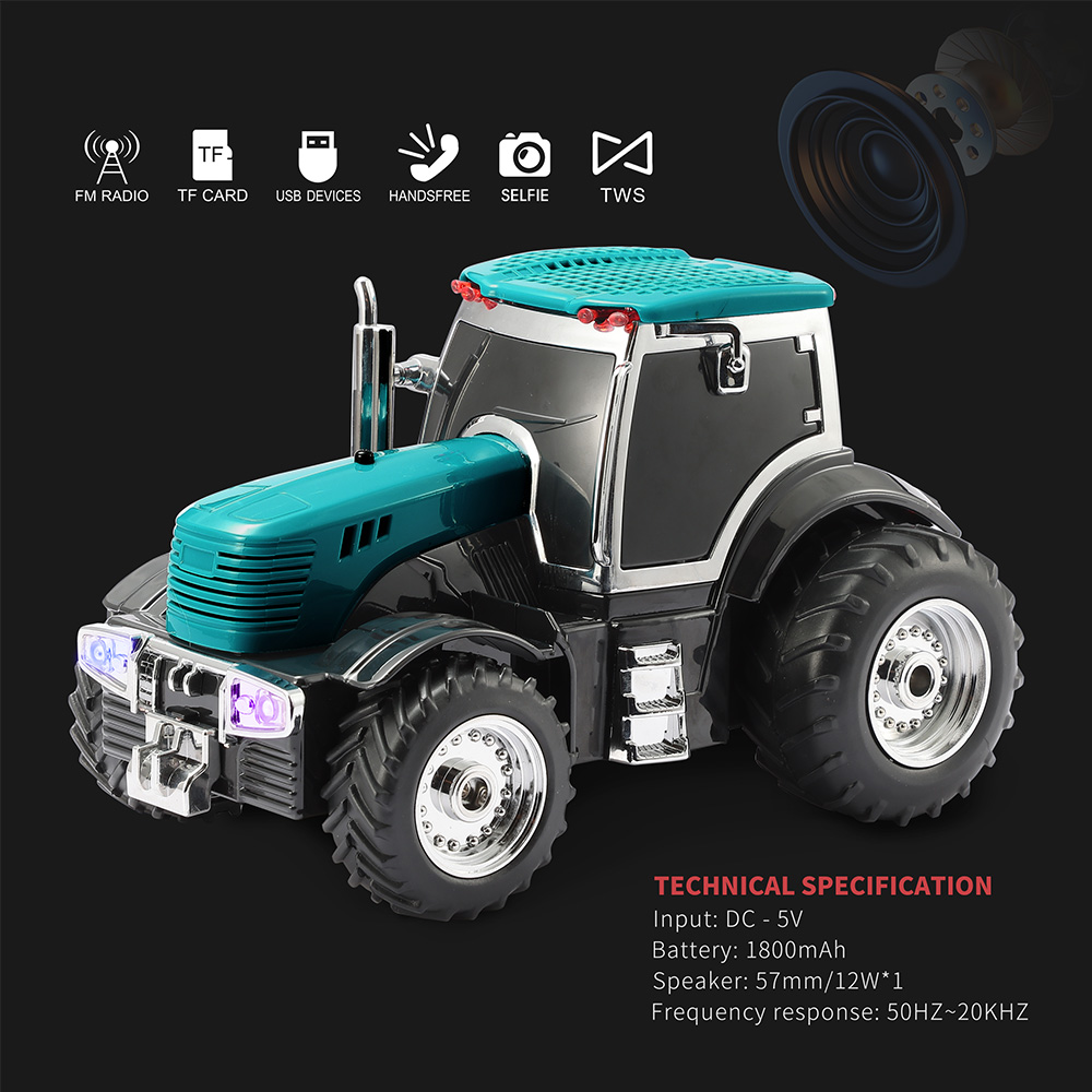 WS-560 Farm Tractor Shape Blue - огляд і ціна Farming Agriculture Video
