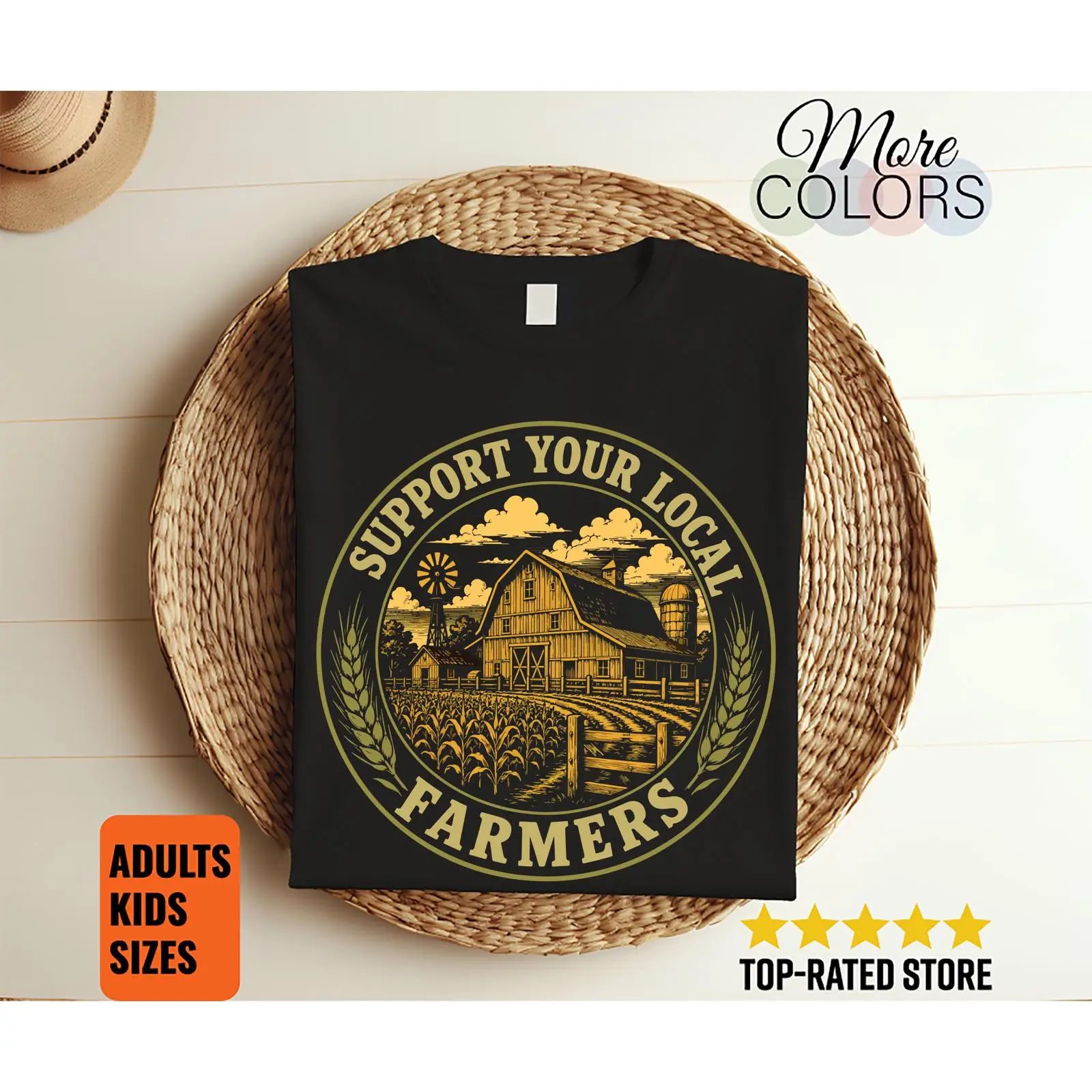 Support Your Local Farmers Vin - огляд і ціна Agriculture Farming For Kids